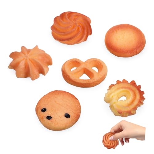 BCOATH 6 Stück Realistische Fake Cookies aus Kunststoff Resin Kleine Dekorative Keksmodelle Leichtes Sicheres Deko Zuhause Party und Fotoshootings BCOATH 6 Stück Realistische Fake Cookies aus Kunststoff Resin Kleine Dekorative Keksmodelle Leichtes Sicheres Deko Zuhause Party und Fotoshootings von BCOATH