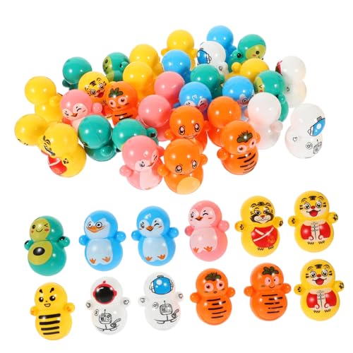 BCOATH 60St Mini-Becher Becherverzierung Spielzeug Becher Kinderbechertier Kinderspielzeug Spielzeug für Kinder Fun Toy Spielzeuge Tierisches Wackelspielzeug Desktop-Ornament Plastik von BCOATH