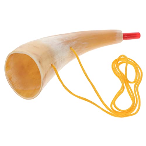 BCOATH 9st Stierhorn Der Wikinger Kinderhorn Jubelnde Trompeten Blower-horn Wikinger Horn Musikalischer Knaller Musikalische Ausfälle Spiel Jubelnde Spielzeuge Jubelhorn Prop Klang Hörner von BCOATH