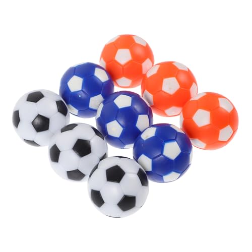 BCOATH 9st Zubehör Für Tischfußball Kickerbälle Ersetzen Kickertischteile Tischspielbälle Austauschbare Kickerbälle Mini-fußbälle Für Kinder Colorful Hüften (umweltfreundliches Harz) von BCOATH