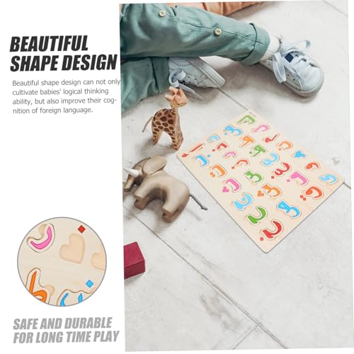 BCOATH Arabisches Alphabet Holzpuzzle Lernspielzeug für Ab Jahren Montessori Pädagogisches Steckspiel Wahrnehmung Denkfähigkeit und Feinmotorik BCOATH Arabisches Alphabet Holzpuzzle Lernspielzeug für Ab Jahren Montessori Pädagogisches Steckspiel Wahrnehmung Denkfähigkeit und Feinmotorik von BCOATH