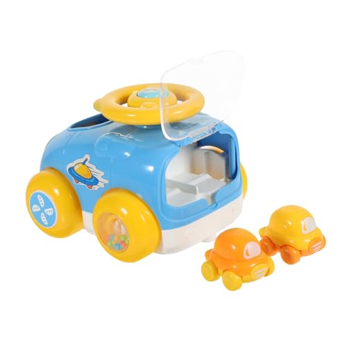 BCOATH Drehspielzeug Baby Autos Für Kinder Boys Ejection Car Dreiteiliges Cartoon Auto Für Kleinkinder Fingerübungsspielzeug He8017 Perfekt Für Jungen Und Ädchen Ab 2 Jahren von BCOATH