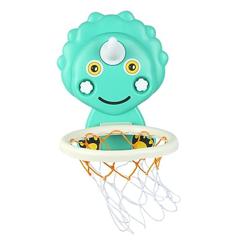 BCOATH Basketballkorb Für Kinder Basketballrahmen Für Kinder Tragbare Basketballtore Sportspielzeug Für Jungen Faltbares Basketballspielzeug Badewanne Basketballkorb Light Green Plastik von BCOATH