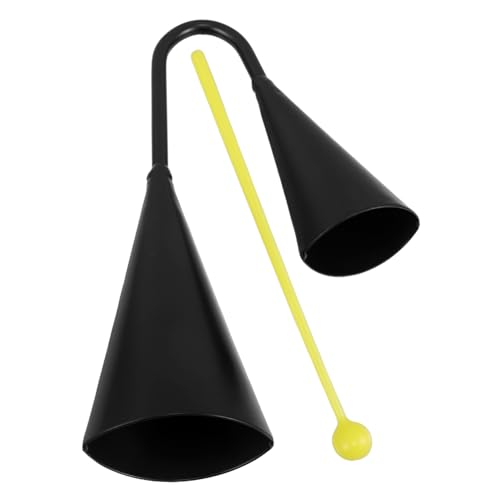BCOATH Binaurale Cowbell aus Rustikalem Metall Handheld Percussion Instrument für Kleinkinder Musikförderung Rhythmusentwicklung Lernspielzeug BCOATH Binaurale Cowbell aus Rustikalem Metall Handheld Percussion Instrument für Kleinkinder Musikförderung Rhythmusentwicklung Lernspielzeug von BCOATH