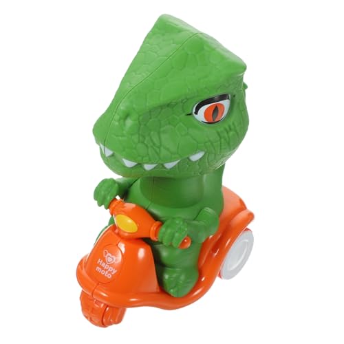 BCOATH Dinosaurier- - -Junge-Presse-spielzeugauto Auto Autospielzeug Dinosaurier-motorradspielzeug Dinosaurierspielzeug Plastik Green von BCOATH