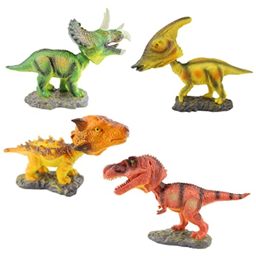 BCOATH Dinosaurier Triceratops Modell Kopfschüttelndes Auto Spielzeug Für Auto Und Heim Niedliches Dinosaurier Spielzeug Für Kinder Und Sammler Ideale Geschenkidee von BCOATH