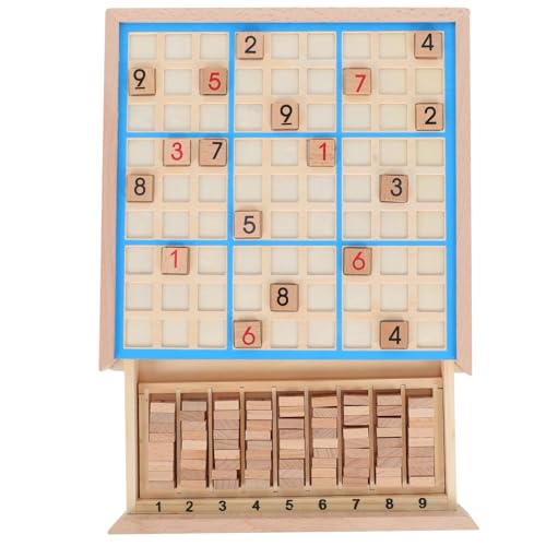 BCOATH Educational Sudoku Puzzle Spiel mit Schublade Logisches Fördern Klassisches Brettspiel für Blau BCOATH Educational Sudoku Puzzle Spiel mit Schublade Logisches Fördern Klassisches Brettspiel für Blau von BCOATH