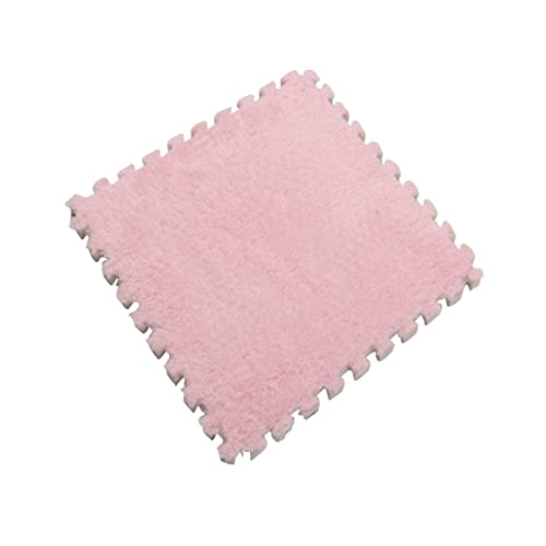 BCOATH Eva Puzzlematte Für Interlocking Spielmatte Pink Krabbelmatte Für Babys Und Kleinkinder rutschfeste Teppichfliesen Für Spielbereich Und Kinderzimmer von BCOATH