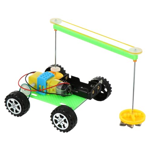 BCOATH Experiment Ausrüstung DIY Kehrmaschine Roboter Elektrische Kinder Spielzeug DIY Kehr Roboter Elektrische Kehr Roboter Elektrische Kehrmaschine Roboter DIY Pädagogisches Spielzeug von BCOATH