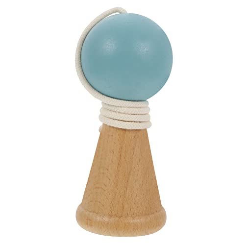 BCOATH Geschicklichkeitsball Spielzeug Interagieren Kendama-Ball Ballspielzeug Werfen Lustige Kendama-spielzeuge Koordinationsübung Kendama Spielzeug Lustiges Kendama-Spielzeug Blue Holz von BCOATH