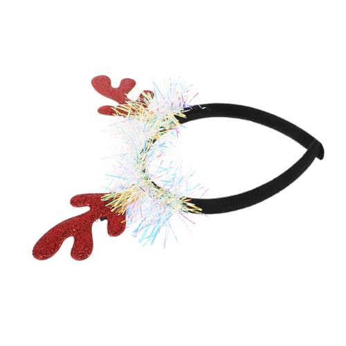 BCOATH Geweih Stirnband Weihnachtsdekoration Weihnachts Haar Accessoires Weihnachtsdekoration Requisiten Hirschgeweih Stirnband Haarbänder Haarschmuck Urlaubs Haar von BCOATH