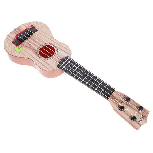 BCOATH Gitarrenspielzeug Musical Toy Instruments kinderinstrumente spielzeuggitarre pädagogisches Musikspielzeug Ukulele für Kleinkinder Musikinstrumente Spielzeug Simulations-Ukulele von BCOATH