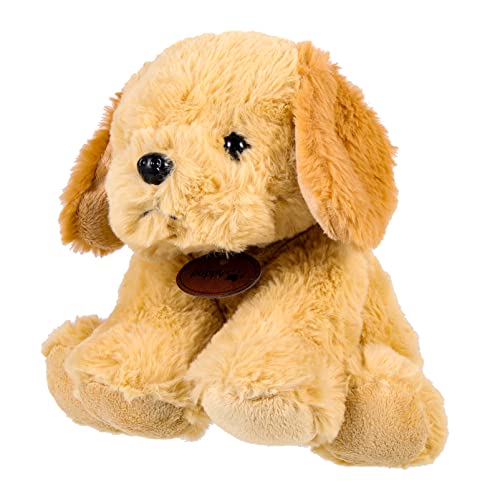 BCOATH Golden Retriever Welpenpuppe Golden Retriever Stofftier Geburtstag Plüschtiere Kinder Party wohnungsdeko Kuscheltiere Plüschtier gefülltes Welpenspielzeug PP Baumwolle von BCOATH