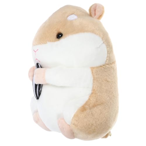 BCOATH Hamster Stoffpuppe üschtier Im Cartoon Design Bezauberndes Spielzeug Für Kinder Und Kleinkinder 23 cm Ideales Und Dekoratives Element Für Das Zuhause von BCOATH