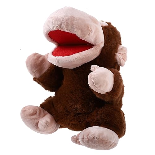 BCOATH Handpuppe AFFE Plüsch mit Beweglichem Mund Interaktives für Weiche Kuschelqualität als Erzählspielzeug und Pädagogisches Tierpuppen BCOATH Handpuppe AFFE Plüsch mit Beweglichem Mund Interaktives für Weiche Kuschelqualität als Erzählspielzeug und Pädagogisches Tierpuppen von BCOATH