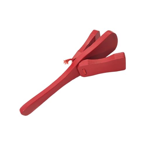 BCOATH Holz Kastagnetten für Ergonomisch Handlich Musikalisches Lernspielzeug Fördert Hör Sehsinn Percussion Instrument für Mädchen und Jungen Pädagogisches Musikinstrument BCOATH Holz Kastagnetten für Ergonomisch Handlich Musikalisches Lernspielzeug Fördert Hör Sehsinn Percussion Instrument für Mädchen und Jungen Pädagogisches Musikinstrument von BCOATH