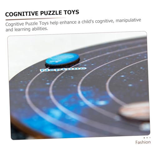 BCOATH Holz Puzzle Solar System für Jahre Planet Lernspielzeug Pädagogisches Weltraumspiel Logisches Denken Fördernd Farbenfrohes Montessori Holzspielzeug BCOATH Holz Puzzle Solar System für Jahre Planet Lernspielzeug Pädagogisches Weltraumspiel Logisches Denken Fördernd Farbenfrohes Montessori Holzspielzeug von BCOATH