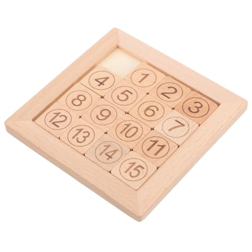 BCOATH Holz Schiebepuzzle Zahlen Lernspielzeug für Buntes Tragbares Denkspiel Zahlenverständnis und Feinmotorik Pädagogisches Gehirntraining für Mädchen und Jungen Ab Jahren BCOATH Holz Schiebepuzzle Zahlen Lernspielzeug für Buntes Tragbares Denkspiel Zahlenverständnis und Feinmotorik Pädagogisches Gehirntraining für Mädchen und Jungen Ab Jahren von BCOATH