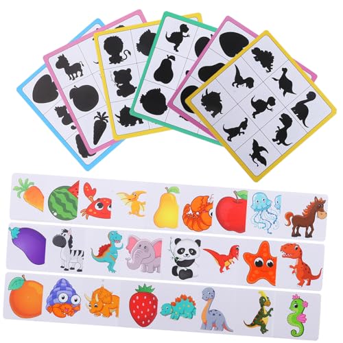 BCOATH Holzpuzzle Schatten Matching Lernspiel Koordinationsspiele Pädagogisch Sicher Für Kleinkinder Hand Auge koordination BCOATH Holzpuzzle Schatten Matching Lernspiel Koordinationsspiele Pädagogisch Sicher Für Kleinkinder Hand Auge koordination von BCOATH