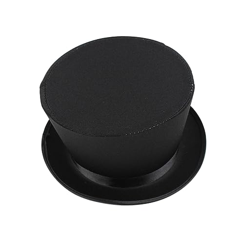 BCOATH Hut Banketthüte Top-Hat-Kostüm Zylinder-Stirnband Mini-Glitzer-Zylinder-Stirnband Party hat Black von BCOATH