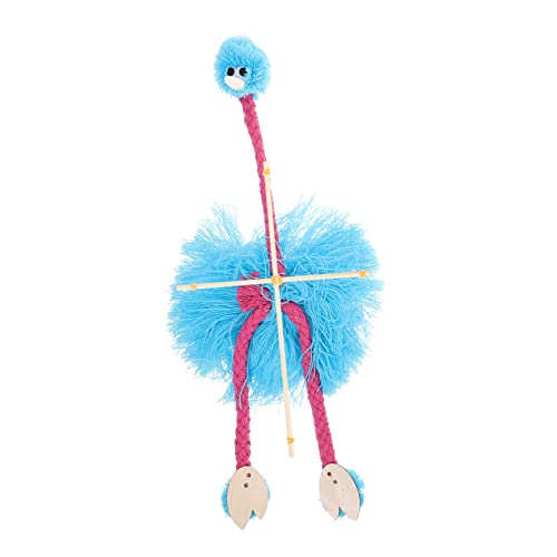 BCOATH Interactive Puppenspielzeug Toy Puppet Kinder Doll Yarn Kids String für Parent Educational Marionettes Plüschtiere Child Hand Interaktives Puppen Toys Marionette Ostrich Spielzeug von BCOATH