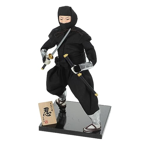 BCOATH Japanische Raumdekoration Japanische Dekoration Asiatische Ninja Puppe Ornamente Mini Krieger Modell Ninja Partyzubehör Ninja Statuen Für Schreibtisch Haushalt von BCOATH