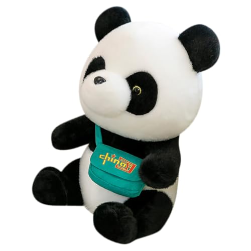 BCOATH Jungen Umarmungspuppe für Pandabär Stofftier Plüsch Plüschpanda Schlafkissen Spielzeug Kawaii Mädchen Kinderpuppe Panda Kreatives Dekokissen Haushaltsspielzeug von BCOATH