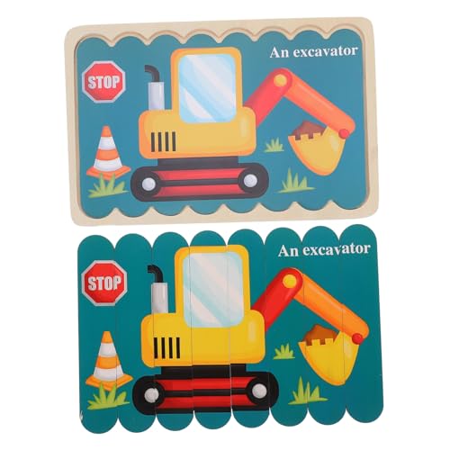 BCOATH Kinderpuzzle Buntes Lernspielzeug mit Cartoon Motiven Doppelseitig Fördert Gehirntraining und Feinmotorik für Jungen und Mädchen Ab Jahren BCOATH Kinderpuzzle Buntes Lernspielzeug mit Cartoon Motiven Doppelseitig Fördert Gehirntraining und Feinmotorik für Jungen und Mädchen Ab Jahren von BCOATH