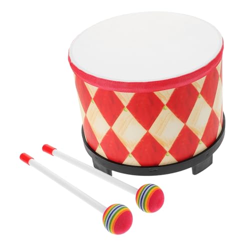 BCOATH Kindertrommel Handtrommel Kinder Tamburin Mini Gitarre Kinder Musiktrommel Für Kleinkinder Snaredrum Kindermusikinstrument Trommelspielzeug Kleinkind Trommeln Kinder von BCOATH