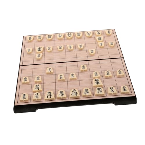 BCOATH Klassische Reisespiele Mit Magnetischem Shogi-brettspielset Und Klappbrett Für Kinder Und Erwachsene Für Lehrreichen Spaß Und Tragbare Spielerlebnisse von BCOATH