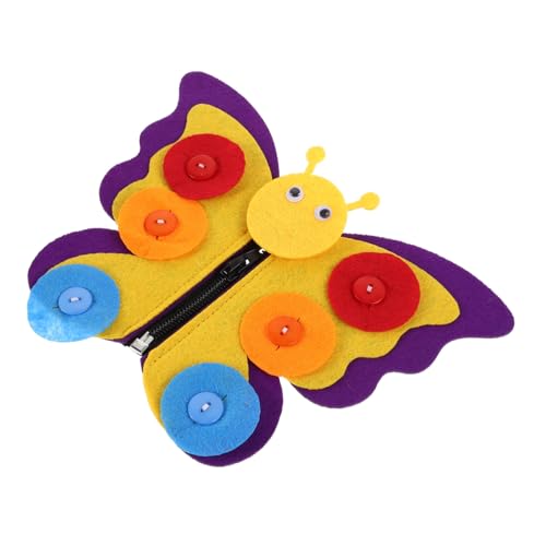 BCOATH Knopfbrett-Spielzeug Für Kleinkinder Stoffspielzeug Mit Knöpfen Und Reißverschlüssen Montessori-lernspielzeug Zum Selbermachen Fördert Motorik Und Kreativität BCOATH Knopfbrett-Spielzeug Für Kleinkinder Stoffspielzeug Mit Knöpfen Und Reißverschlüssen Montessori-lernspielzeug Zum Selbermachen Fördert Motorik Und Kreativität von BCOATH
