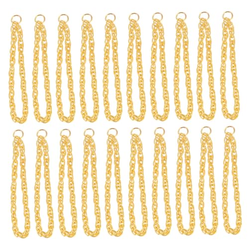 BCOATH Einzigartiges Puppen-halsketten-Set 50-teilig Goldkette Elegantes Für Puppenmode von BCOATH