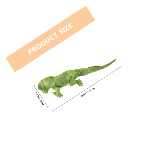 BCOATH Kuscheliges Chamäleon Plüschtier in Grün Weiches Realistisches Kindgerechtes Sicher Gefülltes Kuscheltier für Schlafbegleitung und Wohnraumdekoration BCOATH Kuscheliges Chamäleon Plüschtier in Grün Weiches Realistisches Kindgerechtes Sicher Gefülltes Kuscheltier für Schlafbegleitung und Wohnraumdekoration von BCOATH