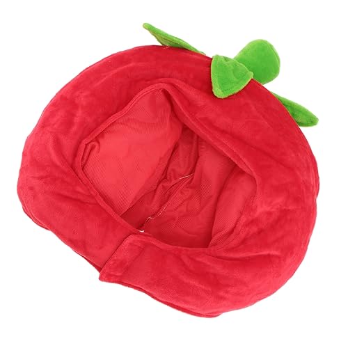 BCOATH Lustige Tomaten-kopfbedeckung Fruit Shape Hat Karneval Kostüm Damen Faschingshut Party Zubehör Cosplay Requisit für Erwachsene BCOATH Lustige Tomaten-kopfbedeckung Fruit Shape Hat Karneval Kostüm Damen Faschingshut Party Zubehör Cosplay Requisit für Erwachsene von BCOATH