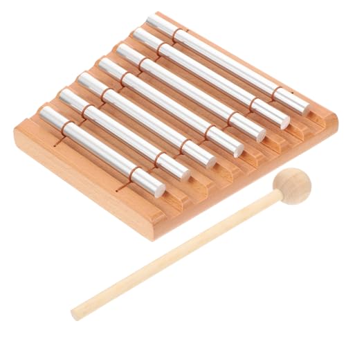 BCOATH Meditations klangstäbe Holz Metall Chime mit Schlägel Percussion Instrument für Musikspielzeug Unterricht Geschenk Lernspielzeug BCOATH Meditations klangstäbe Holz Metall Chime mit Schlägel Percussion Instrument für Musikspielzeug Unterricht Geschenk Lernspielzeug von BCOATH
