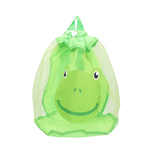 BCOATH Mesh-Aufbewahrungstasche Tragetasche Strandtasche für Kleidung und Handtücher Makramee Netz dartscheibe Kinder mitgebsel Kinder Toy Mesh-Taschen Kinder Strandtasche Polyester Green von BCOATH