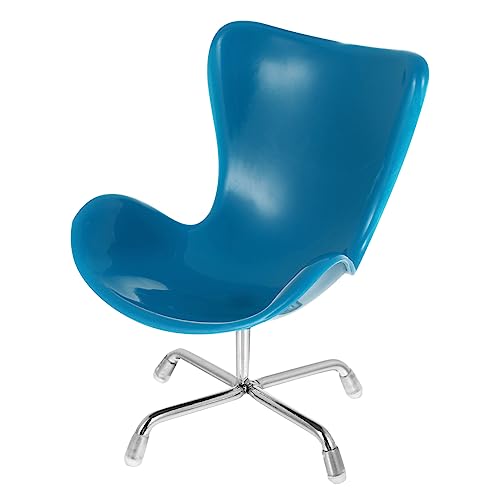 BCOATH Miniatur Armchair Modell Blaues Mini öbel Für Puppenhaus Dekoration Mini Ideal Für Kreative Spielwelten Und Miniatur Szenen von BCOATH