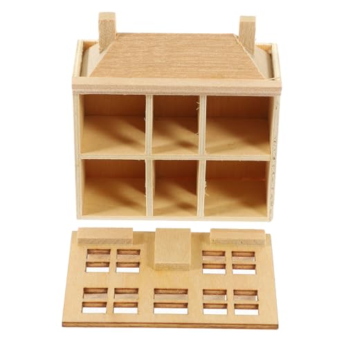 BCOATH Möbel Dinge Winziges aus Hausspielzeug Accessoires Jungen Miniatur Modell für Puppenhaus Bausatz Mädchen Holzhaus Landschaftszubehör Mikro Miniaturmöbel Puzzle und Spielzeug von BCOATH