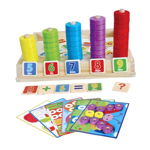 BCOATH Montessori Holz Bausteine Lernspielzeug Vielseitiges Mathematik Puzzle für Fördert Kognitive Fähigkeiten Hand Auge Koordination Sichere Glatte Kanten für Jungen und Mädchen Ab BCOATH Montessori Holz Bausteine Lernspielzeug Vielseitiges Mathematik Puzzle für Fördert Kognitive Fähigkeiten Hand Auge Koordination Sichere Glatte Kanten für Jungen und Mädchen Ab von BCOATH