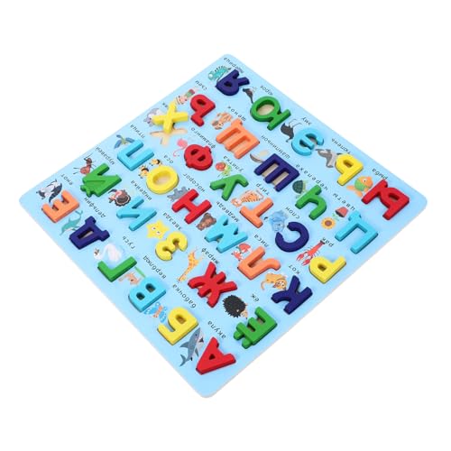 BCOATH Montessori Holzpuzzle Russische Alphabet Lernspielzeug für Kleinkinder Interaktives Buchstabenbrett zur Frühkindlichen Sprachförderung Sicher Pädagogisch für Zuhause und BCOATH Montessori Holzpuzzle Russische Alphabet Lernspielzeug für Kleinkinder Interaktives Buchstabenbrett zur Frühkindlichen Sprachförderung Sicher Pädagogisch für Zuhause und von BCOATH