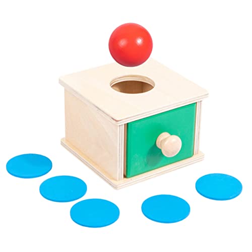 BCOATH Montessori Holzspielzeug Ball und Münzbox Pädagogisch Fördert Feinmotorik Hand Auge Koordination Farberkennung Konzentration Geduld für Kleinkinder und Vorschulkinder BCOATH Montessori Holzspielzeug Ball und Münzbox Pädagogisch Fördert Feinmotorik Hand Auge Koordination Farberkennung Konzentration Geduld für Kleinkinder und Vorschulkinder von BCOATH