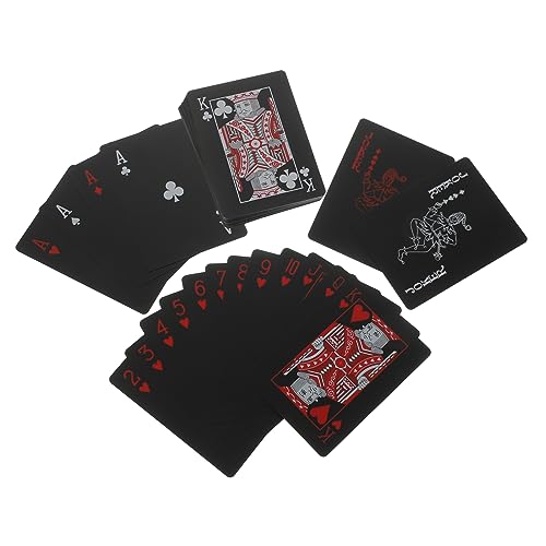 BCOATH Partyspielzubehör Luxuriöse Kinder Karten Brettspiele wasserdichte aus Spiele Boxen Brettspielversorgung Poker für Festival Spielkarten Decks Pokerkarten Zarte von BCOATH