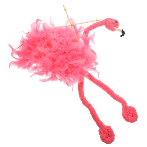 BCOATH Plüsch Flamingo Marionette Tier Puppe für Puppentheater Interaktives Kuscheltier mit Leicht Bewegbarem Stab Farbenfrohe Handspielpuppe zum Training von Zufällige Zufällige Farbe BCOATH Plüsch Flamingo Marionette Tier Puppe für Puppentheater Interaktives Kuscheltier mit Leicht Bewegbarem Stab Farbenfrohe Handspielpuppe zum Training von Zufällige Zufällige Farbe von BCOATH