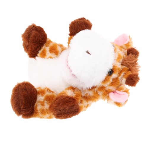 BCOATH Plüsch Giraffen Handpuppe mit Beweglichem Mund Weiches Kuscheltier Tier Handpuppen für Interaktive Fingersteuerung für Rollenspiele und Geschichtenerzählen BCOATH Plüsch Giraffen Handpuppe mit Beweglichem Mund Weiches Kuscheltier Tier Handpuppen für Interaktive Fingersteuerung für Rollenspiele und Geschichtenerzählen von BCOATH