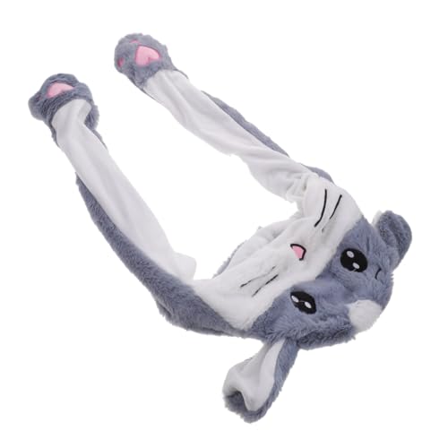 BCOATH Plüsch Hamster Mütze mit Beweglichen Ohren Kuscheliger Party Kostüm Hut Lustige Beanie Mütze für Frühling Herbst Winter Niedliche Rollenspiel Kopfbedeckung Zufällige Farbe BCOATH Plüsch Hamster Mütze mit Beweglichen Ohren Kuscheliger Party Kostüm Hut Lustige Beanie Mütze für Frühling Herbst Winter Niedliche Rollenspiel Kopfbedeckung Zufällige Farbe von BCOATH