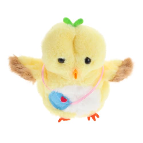 BCOATH Plüsch Küken mit Aufnahmefunktion Interaktive Elektrische Stoffpuppe Niedliches Vogel Design Pädagogisch Langlebig für Junge Mädchen BCOATH Plüsch Küken mit Aufnahmefunktion Interaktive Elektrische Stoffpuppe Niedliches Vogel Design Pädagogisch Langlebig für Junge Mädchen von BCOATH
