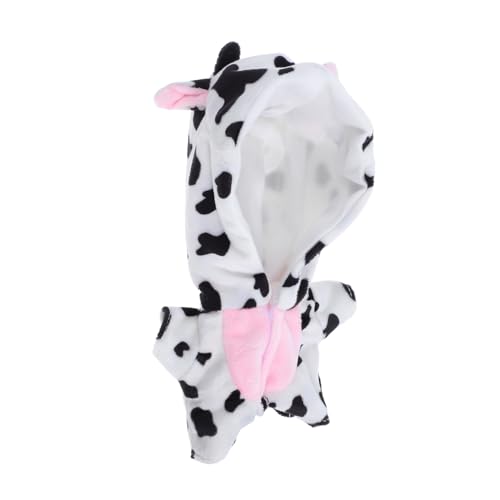 BCOATH Puppen Kuh Kostüm Plüsch Einteiler Weiche Kuschelige Puppenkleidung Wiederverwendbar Niedliches Outfit Für Spielpuppen BCOATH Puppen Kuh Kostüm Plüsch Einteiler Weiche Kuschelige Puppenkleidung Wiederverwendbar Niedliches Outfit Für Spielpuppen von BCOATH