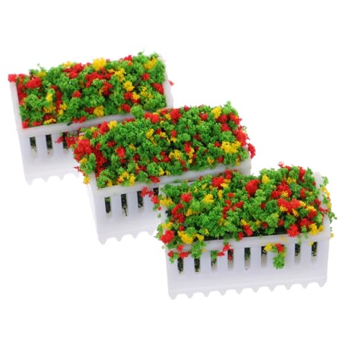BCOATH 3stücke Miniatur Blumenbeet Puppenhaus Mit Bunten Pflanzen Für Mikrolandschaft Für Balkon Garten Und Flur Langlebige Farben Und Feine Verarbeitung BCOATH 3stücke Miniatur Blumenbeet Puppenhaus Mit Bunten Pflanzen Für Mikrolandschaft Für Balkon Garten Und Flur Langlebige Farben Und Feine Verarbeitung von BCOATH