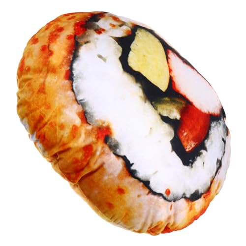 BCOATH Rollen Simuliertes Sushi-Kissen Sushi Plüschkissen Spielzeug Flauschige Kuscheltiere Dekokissen Für Kinder Sushi Stofftier Plüsch Kissen Für Couch Körperkissen Für Kinder Baumwolle von BCOATH