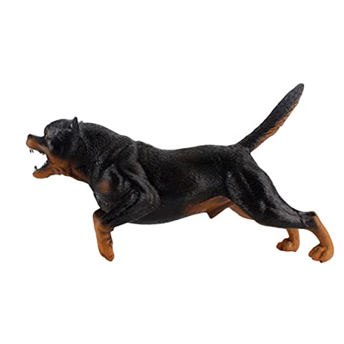 BCOATH Realistische Rottweiler Simulation Welpen Spielzeug Hund Modell Kinder Imaginative Spielzeug von BCOATH